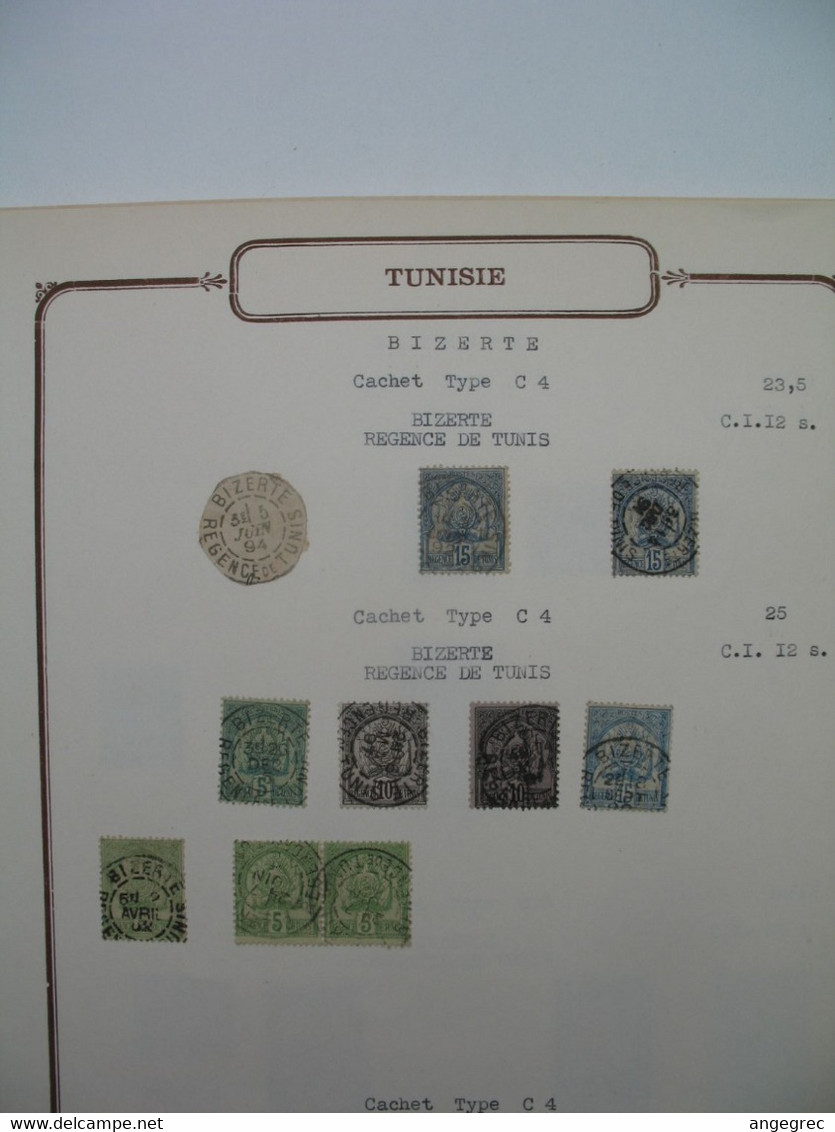 Tunisie Etude Oblitération Voir Scan  :    Bizerte - Used Stamps
