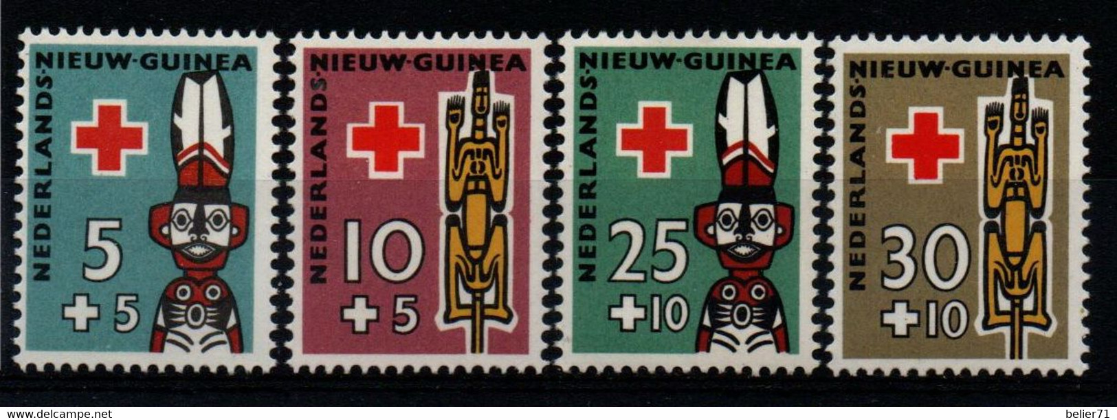 Pays Bas : Nouvelle Guinée N° 47 à 50 Xx Neufs Sans Trace De Charnière Année 1955 - Nouvelle Guinée Néerlandaise