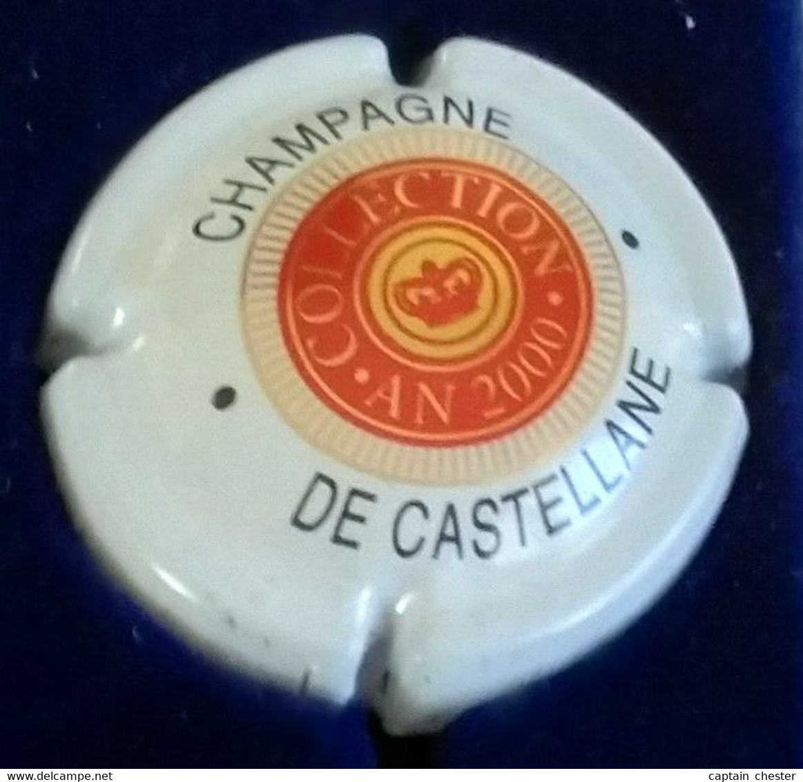 PLAQUE DE MUSELET DE CHAMPAGNE " DE CASTELLANE N°94 AN 2000 RARE " - De Castellane