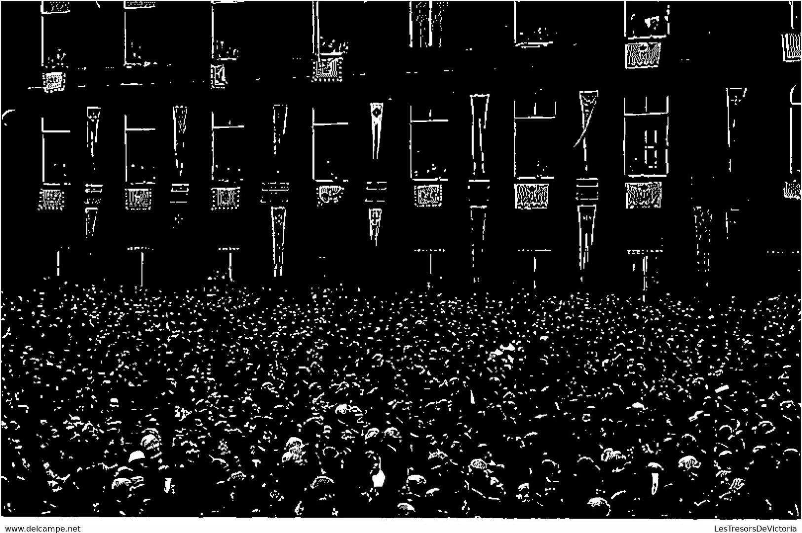 Carte Photo - Lot De 3 Cartes - Manifestation - Charleroi  - Photographe L.Gabriel - Animé - Carte Postale Ancienne - Demonstrations