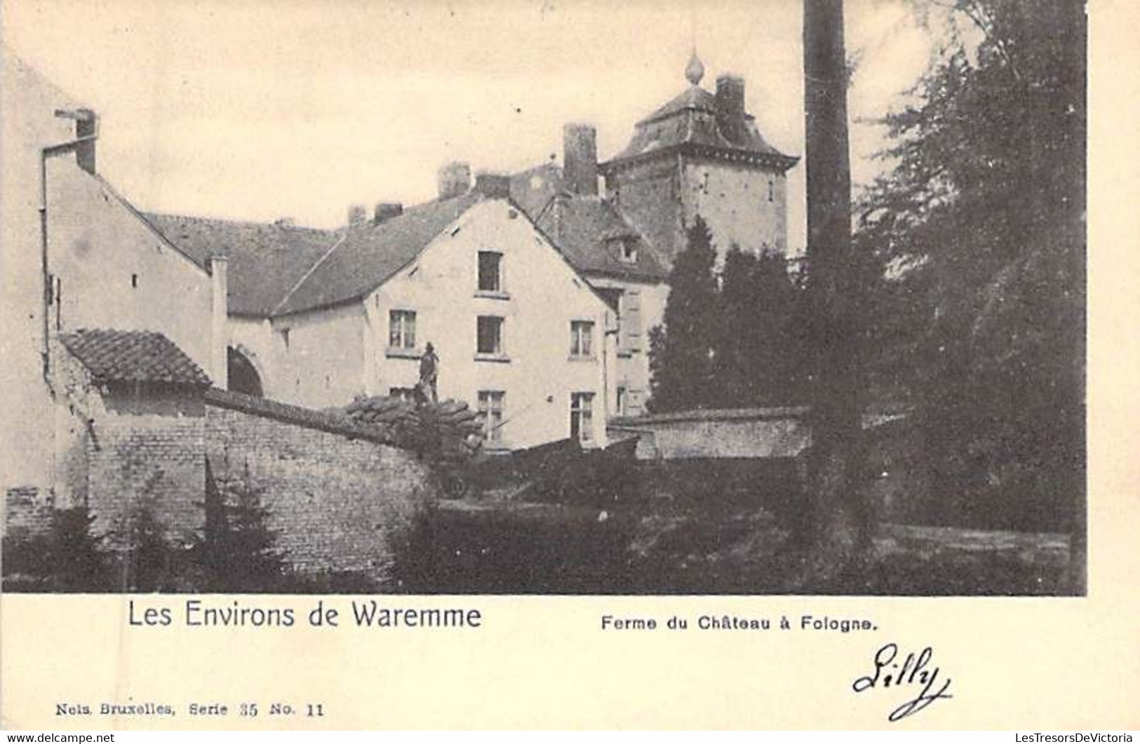 Belgique - Les Environs De Waremme - Ferme Du Château à Fologne - Edit. Nels - Précurseur - Carte Postale Ancienne - Waremme