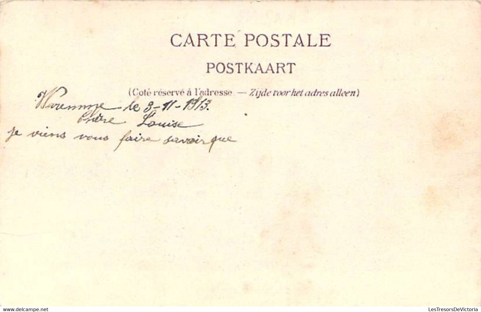 Belgique - Waremme - Château De Berloz - Edit. Jules Moentack - Précurseur - Carte Postale Ancienne - Waremme