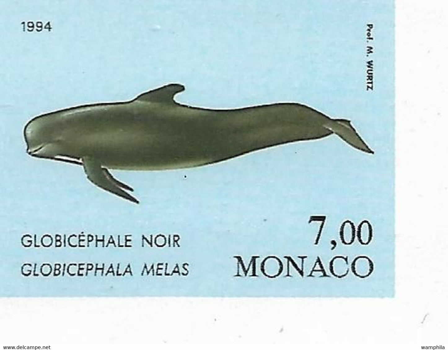 Monaco N°1926/1929** Non Dentelés. Cétacés, Orques, Dauphins Cote + 150€ - Ballenas