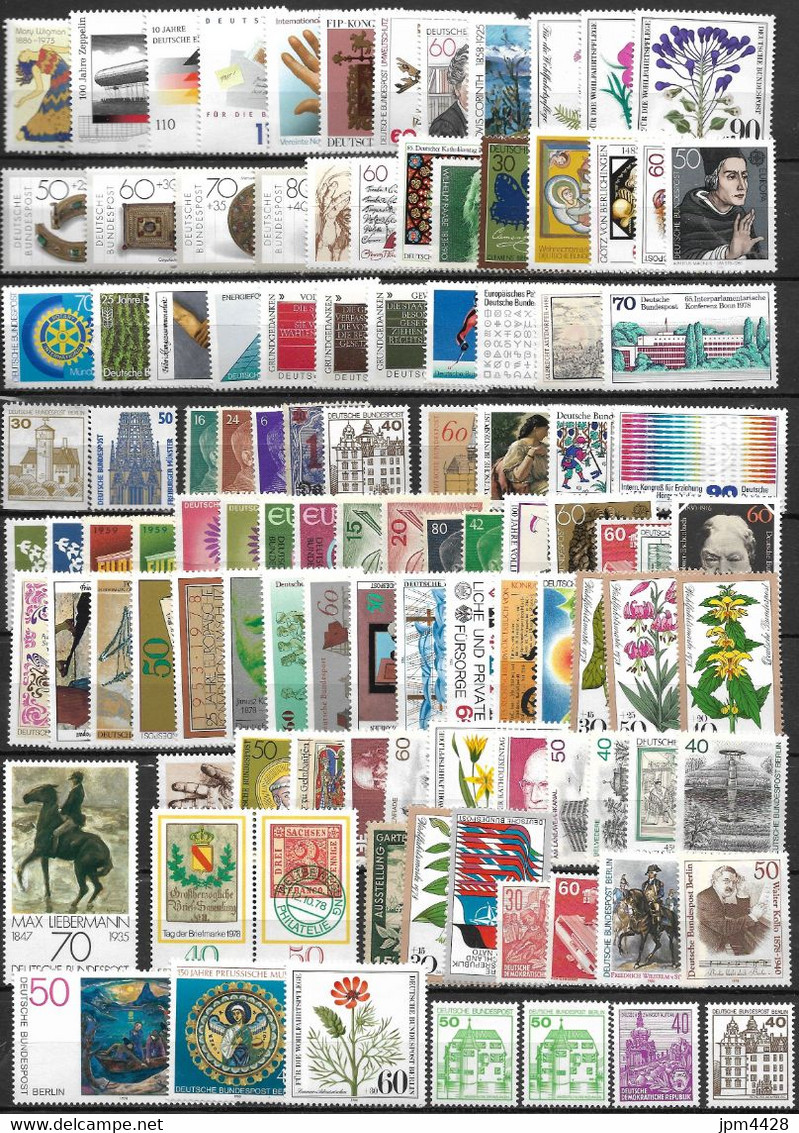 Europe - Allemagne  Lot De 163 Timbres  Neufs ** - Lots & Kiloware (mixtures) - Max. 999 Stamps