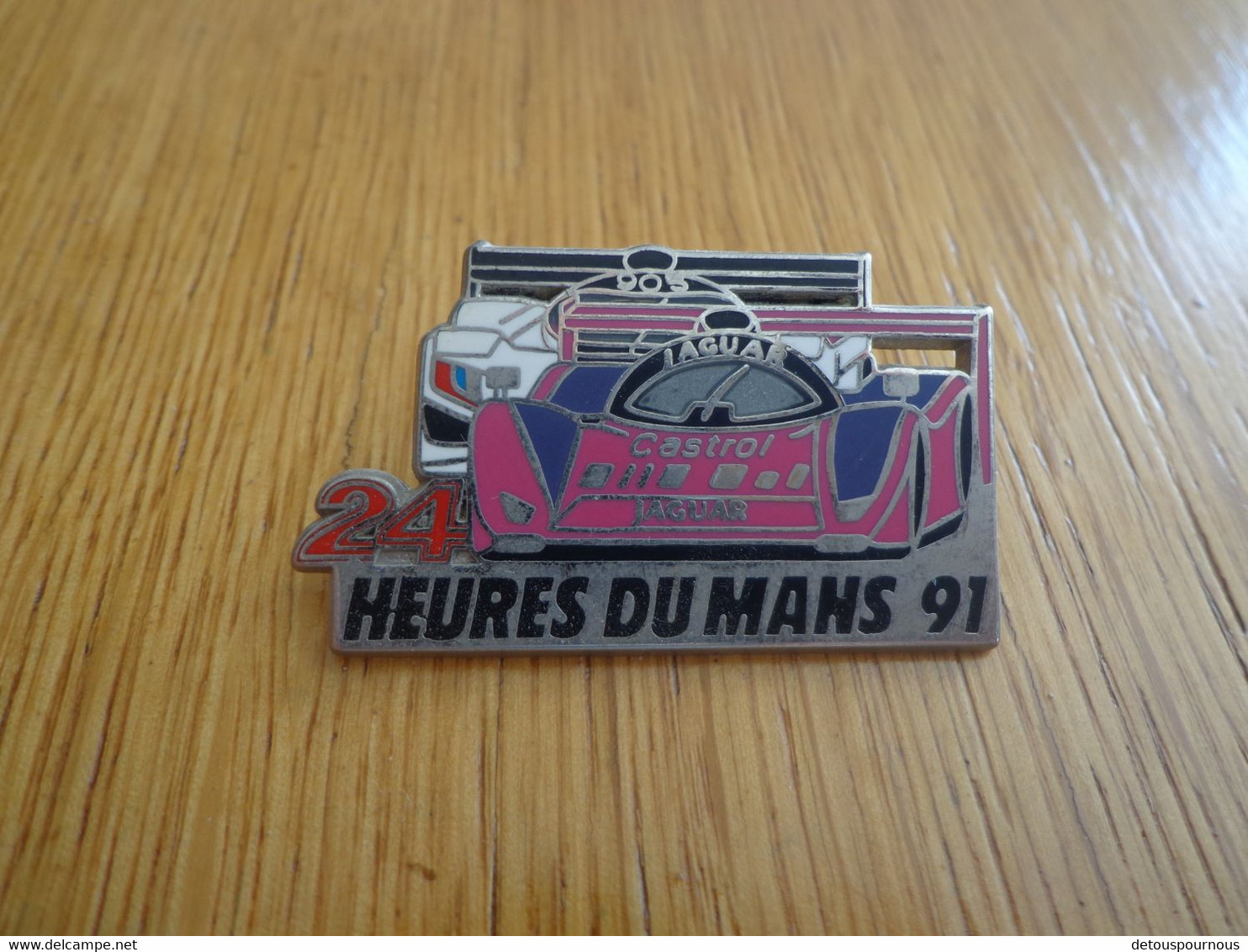 Pin's  Jaguar 24heures Du Mans 1991 - Jaguar