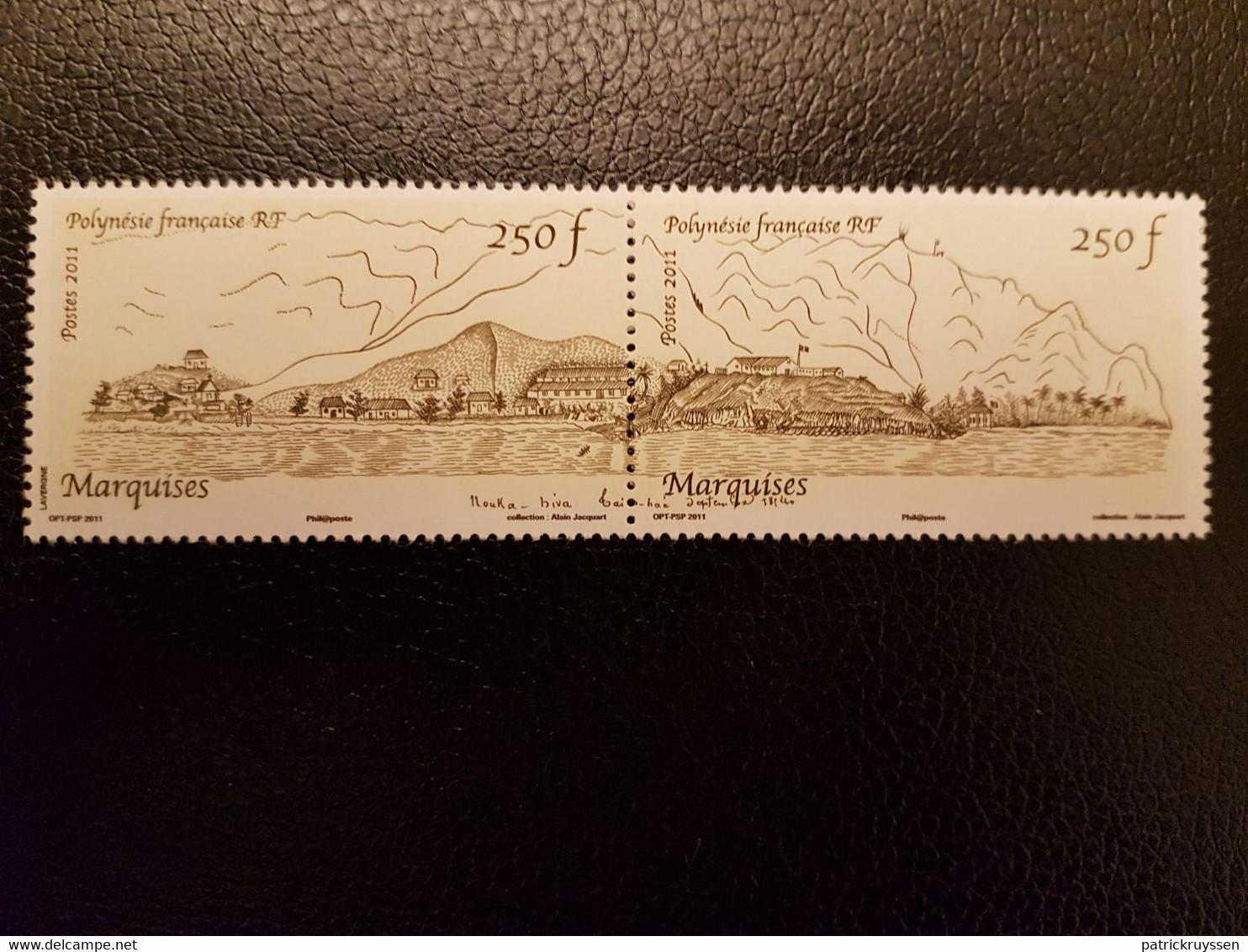 Polynesia 2011 Polynesie  History  Marquesas Islands  Taiohae  Nuku Hiva 2v Mnh - Nuovi