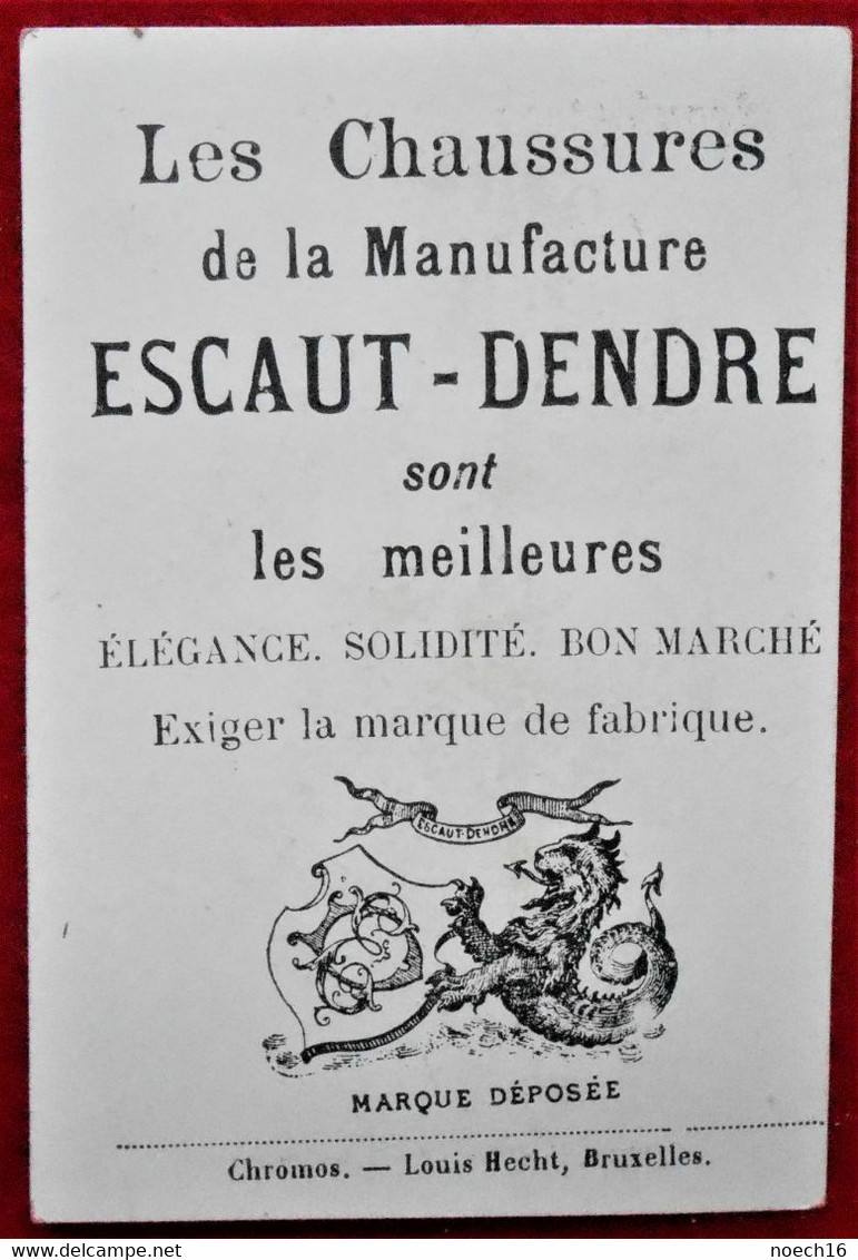 Chromo Publicité - Escaut-Dendre, Termonde - Manufacture De Chaussures - Altri & Non Classificati