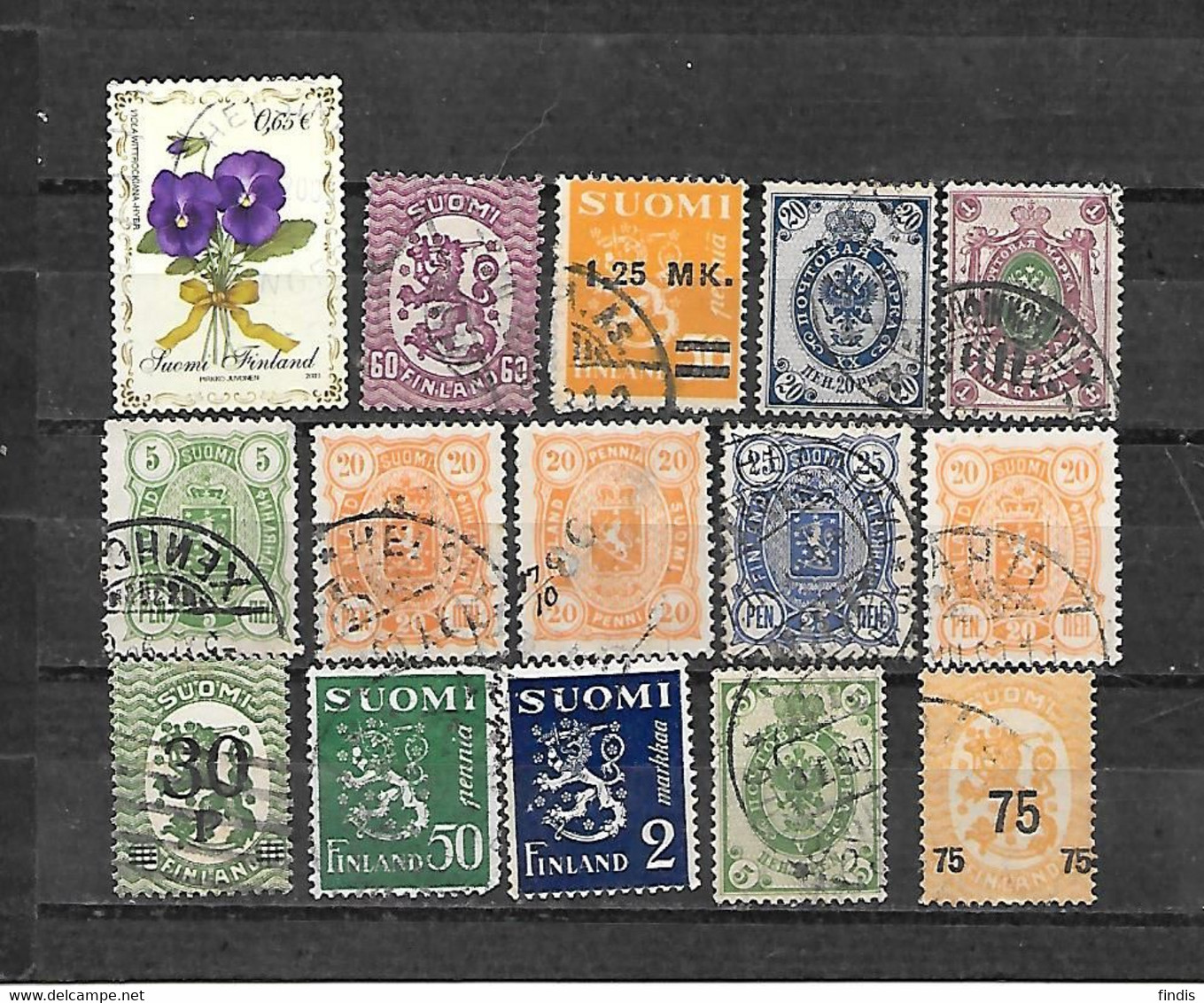 FINLANDE Petit Lot Dont Sc196 Obl - Collections