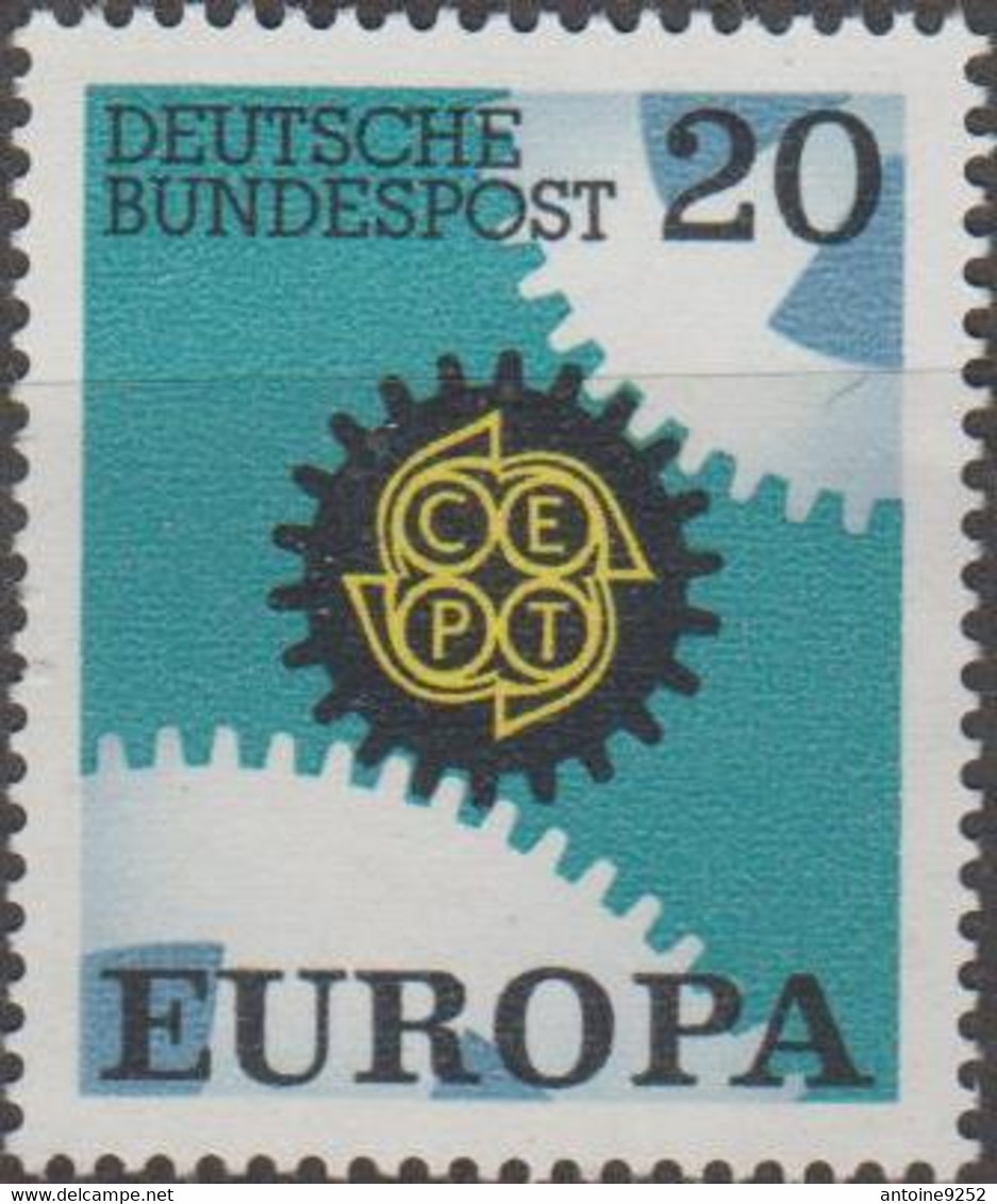 Europa Allemagne 1967 - Ungebraucht