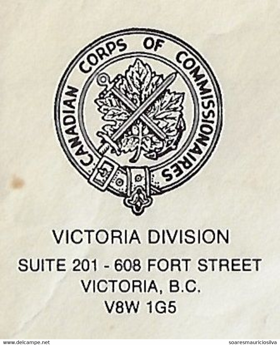 Canada 1976 Canadian Corps Of Commissionaires Cover Meter Stamp Pitney Bowes Slogan Ex Service? Join The Commissionaires - Brieven En Documenten