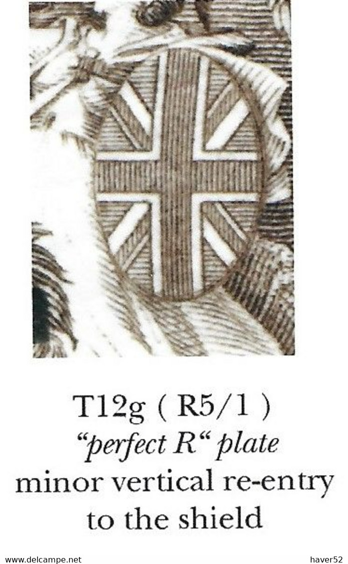 2/6 Red-brown With Re-entring To The Shield From R 5/1- UNMOUNTED MINT - Hib T12g - Ungebraucht