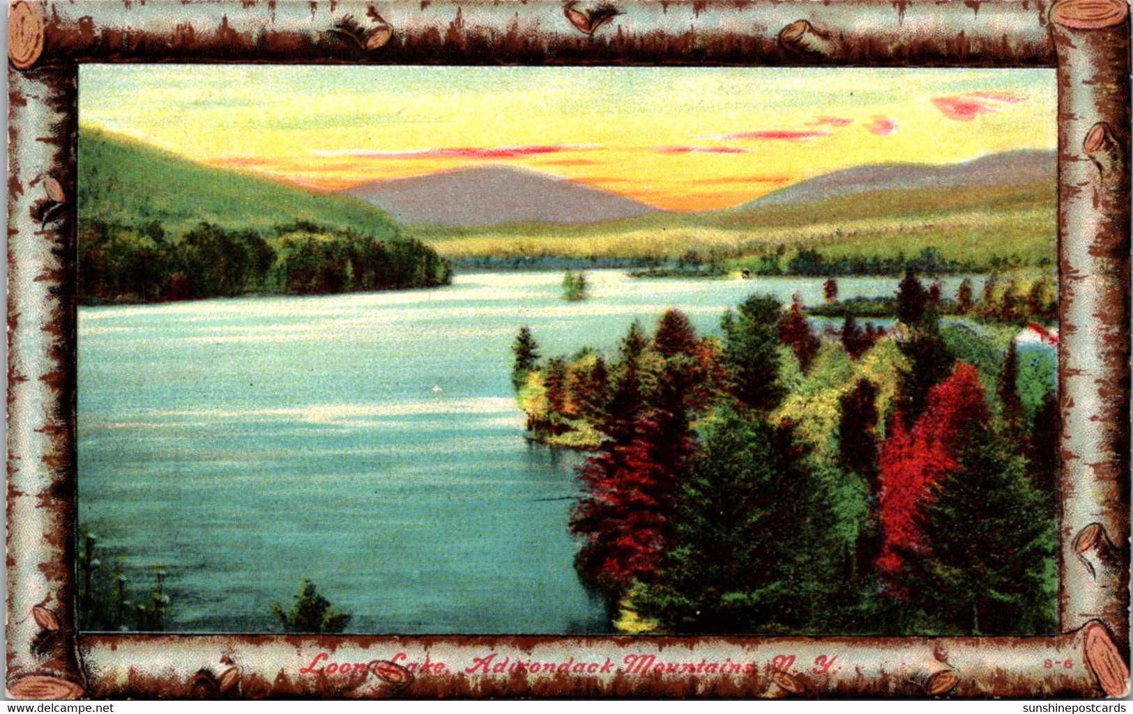New York Adirondacks Loon Lake - Adirondack