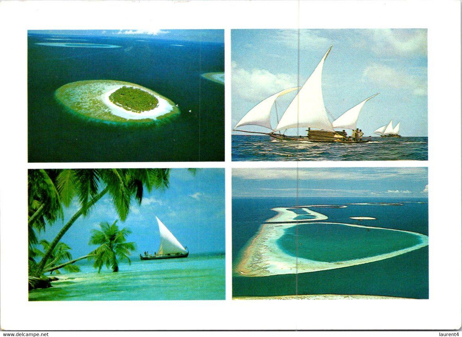 (3 Oø 19)  Maldives Islands Posted To Australia 1987 - Male Atoll - Maldivas