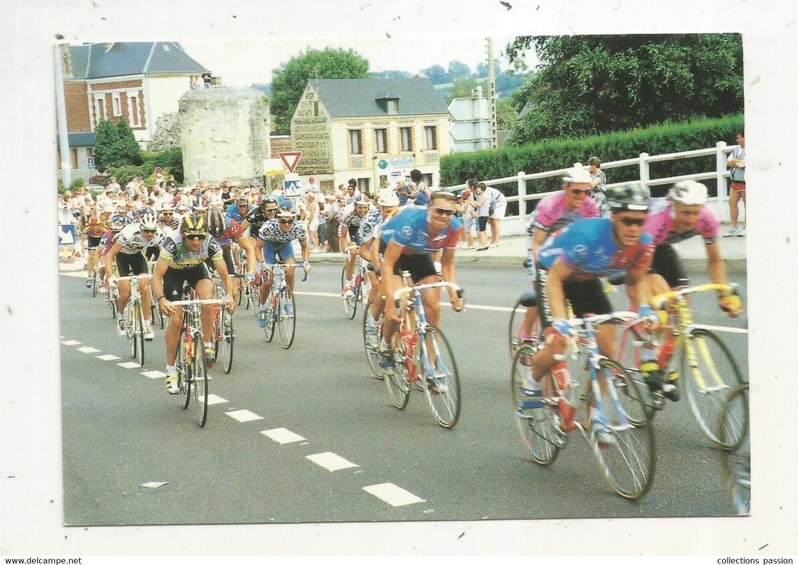 Cp, Sports , CYCLISME,TOUR DE FRANCE,1991,passage Du 78 E Tour De France à MONTIVILLIERS,76, N° 140/300 Exp. - Cyclisme