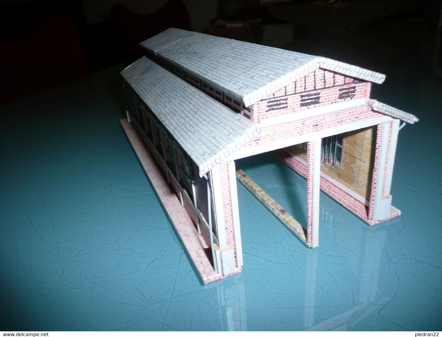 TRAIN MODELISME MAQUETTE ECHELLE N ? ATELIER TYPE CHEMINS DE FER DES COTES DU NORD CdN - Decorazione