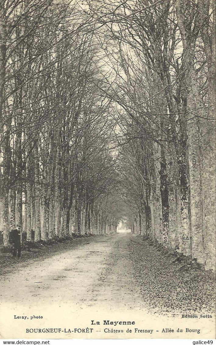 2211 Bourgneuf La Forêt - Château De Fresnay - Allée Du Bourg .. - Argentre