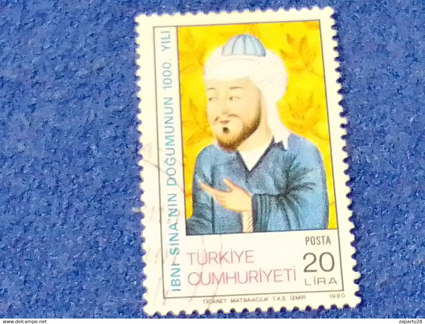 TÜRKEY--1980-90 -   20L   DAMGALI - Used Stamps