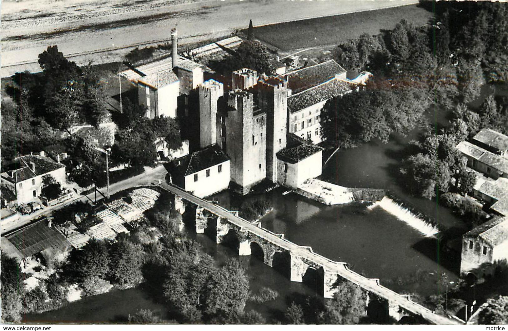 LAVARDAC - Vue Générale Des Usines Hydro-Electriques Du Moulin Des Tours, établissements R.Coueille. - Lavardac