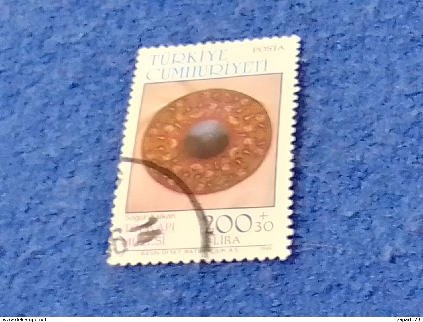 TÜRKEY--1980-90 -  200L   DAMGALI - Used Stamps