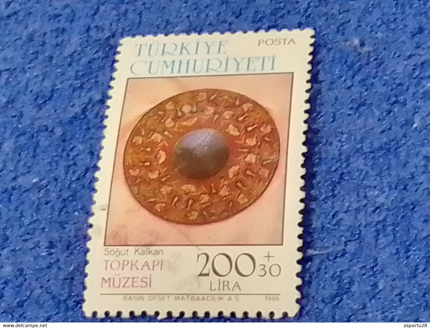 TÜRKEY--1980-90 -  200L   DAMGALI - Used Stamps