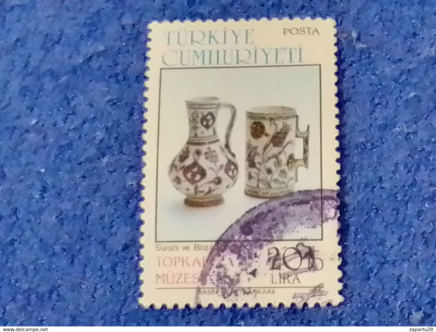 TÜRKEY--1980-90 -  20L   DAMGALI - Used Stamps