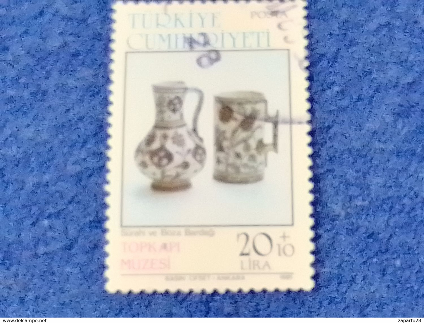 TÜRKEY--1980-90 -  20L   DAMGALI - Used Stamps