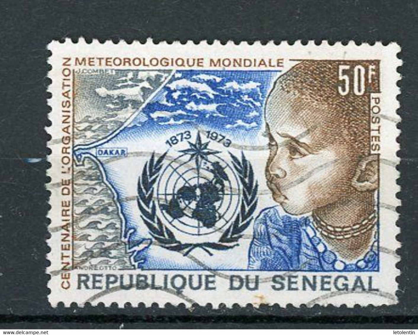 SENEGAL - ANNI. DE L'OMS - N° Yvert 396 Obli. - Sénégal (1960-...)