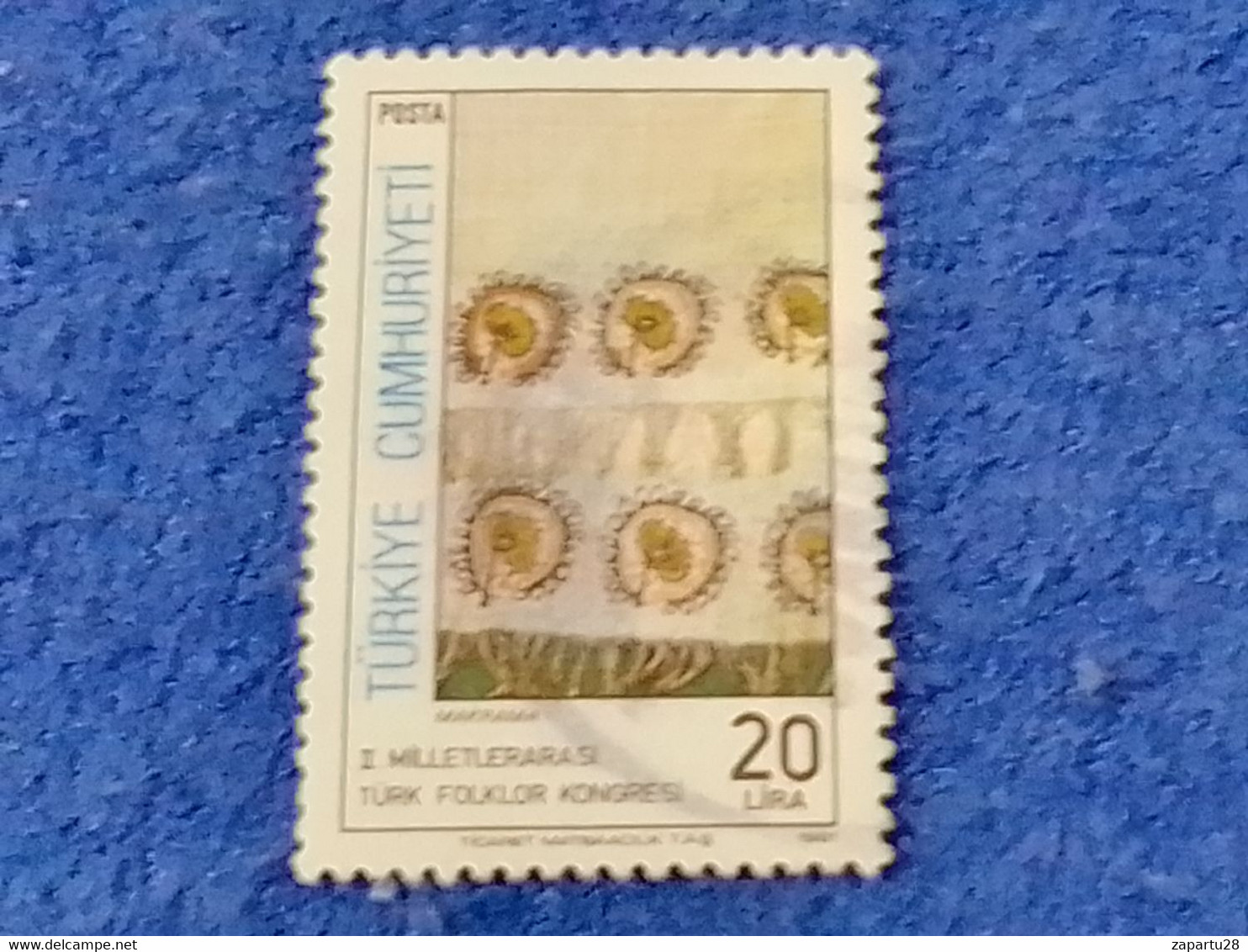 TÜRKEY--1980-90 -  20L   DAMGALI - Used Stamps