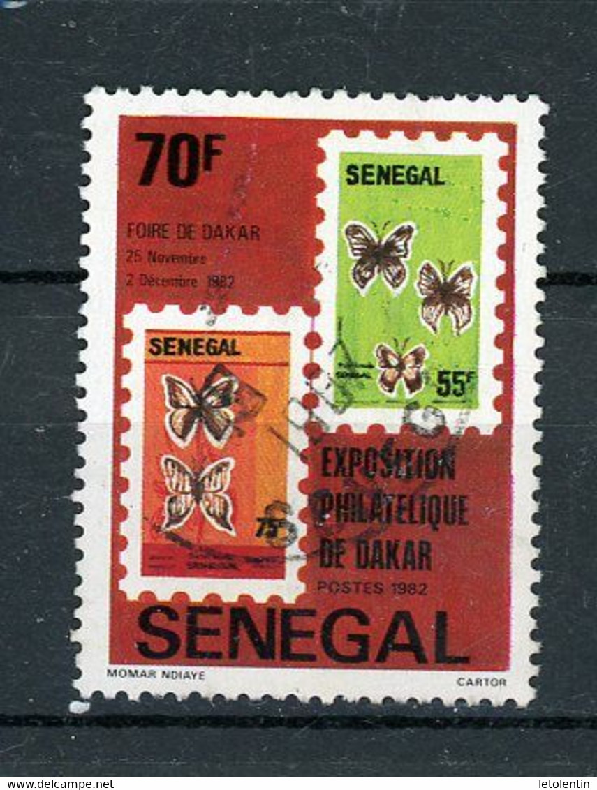 SENEGAL - EXPO PHILATELIQUE DE DAKAR - N° Yvert 586 Obli. - Sénégal (1960-...)