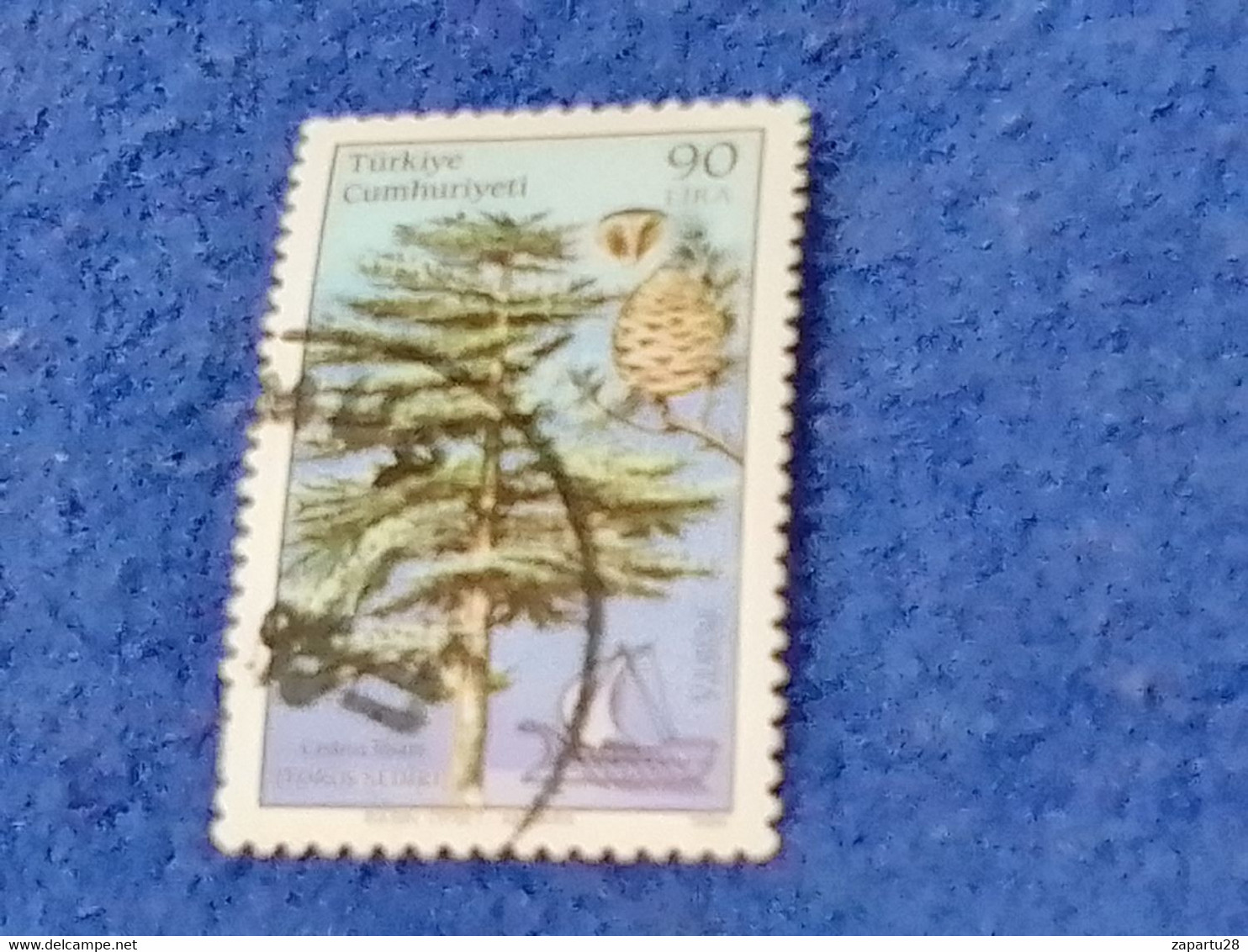 TÜRKEY--1990-00 -  90L   DAMGALI - Used Stamps