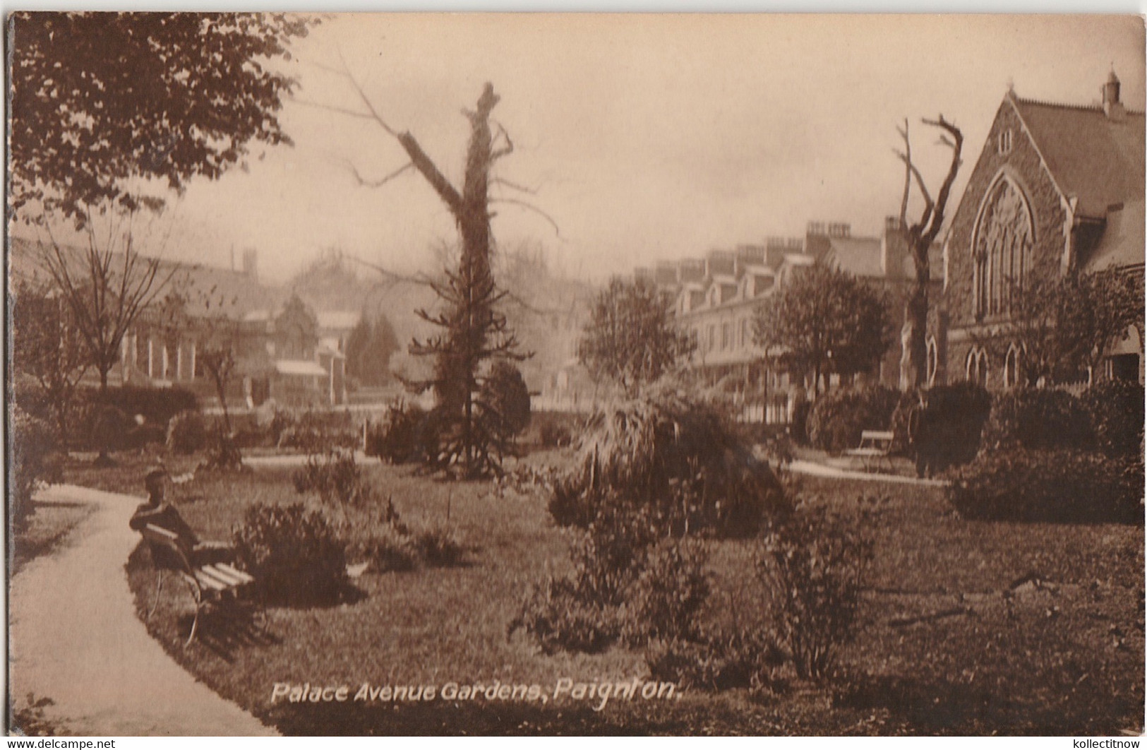 PALACE AVENUE GARDENS - PAIGNTON - REAL PHOTOGRAPH - Paignton