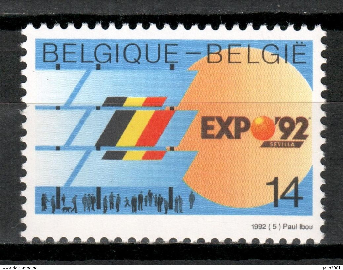 Belgium 1992 Bélgica / World EXPO Seville 1992 MNH Exposición Mundial Sevilla / Il82  8-1 - 1992 – Séville (Espagne)