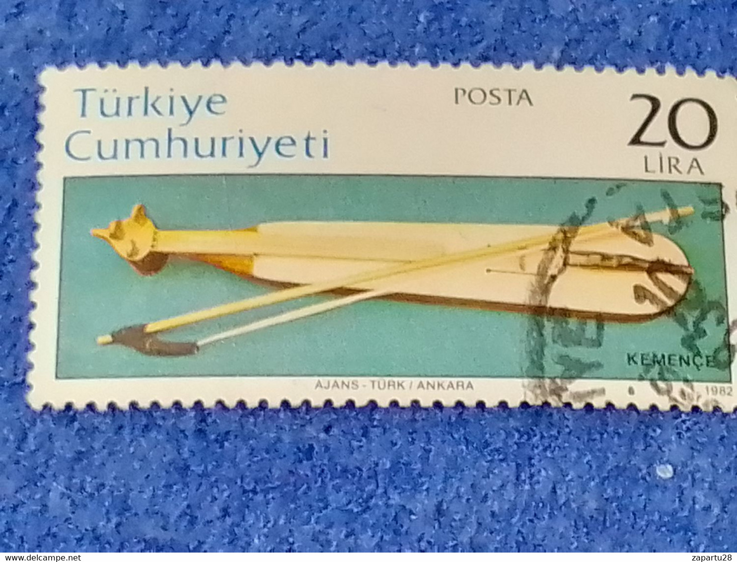 TÜRKEY--1980-90 -    20L   DAMGALI - Used Stamps