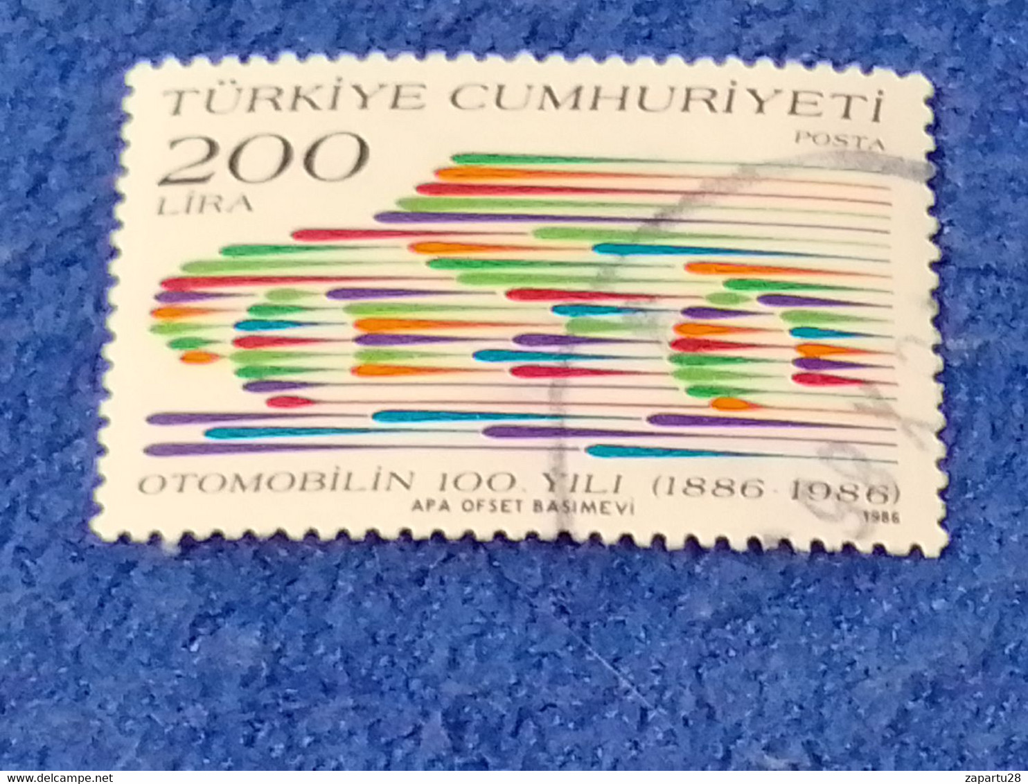 TÜRKEY--1980-90 -    200L   DAMGALI - Used Stamps