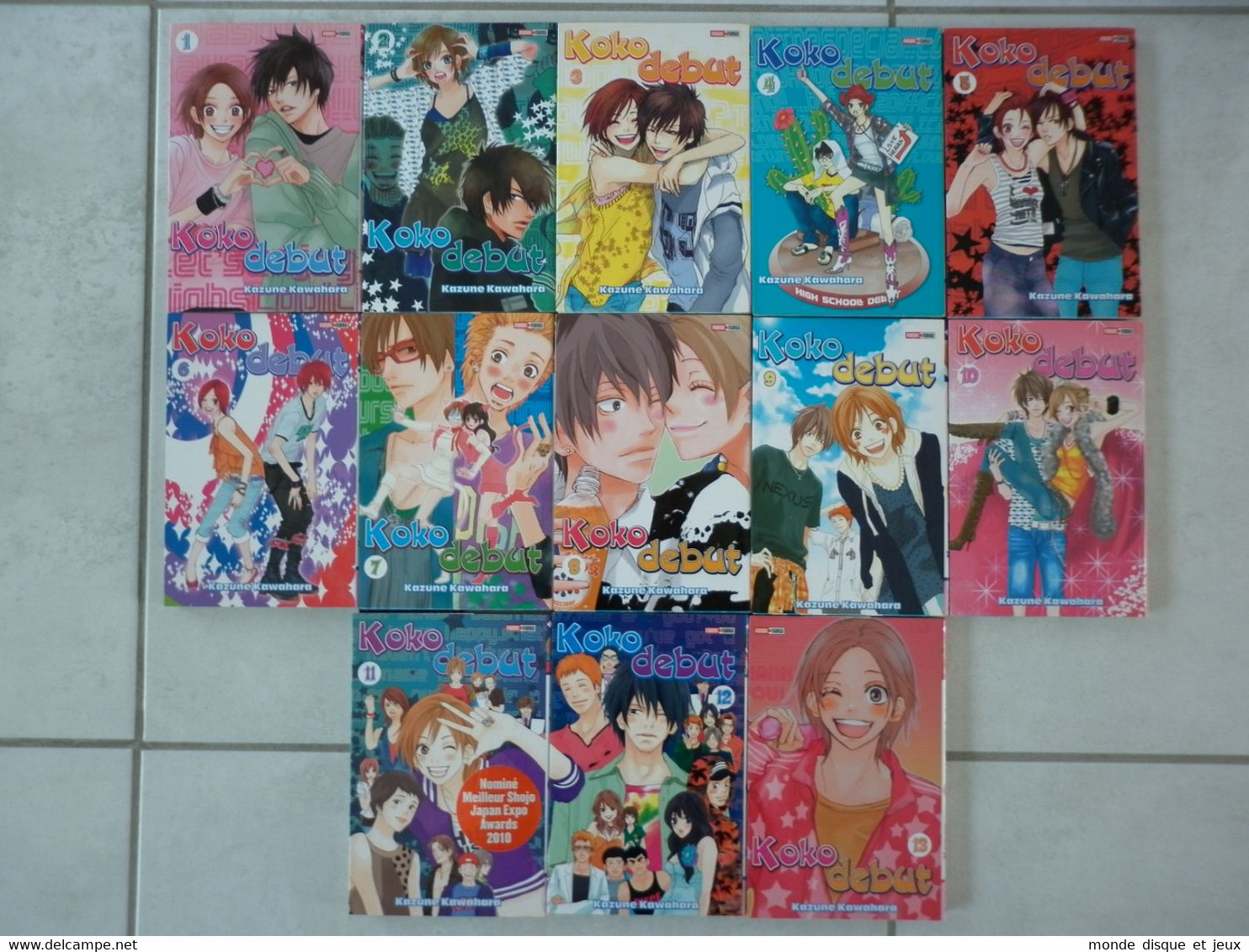 Koko Debut Volume 1 à 13 VF Panini Manga Collection Lot 13 Mangas - Bücherpakete