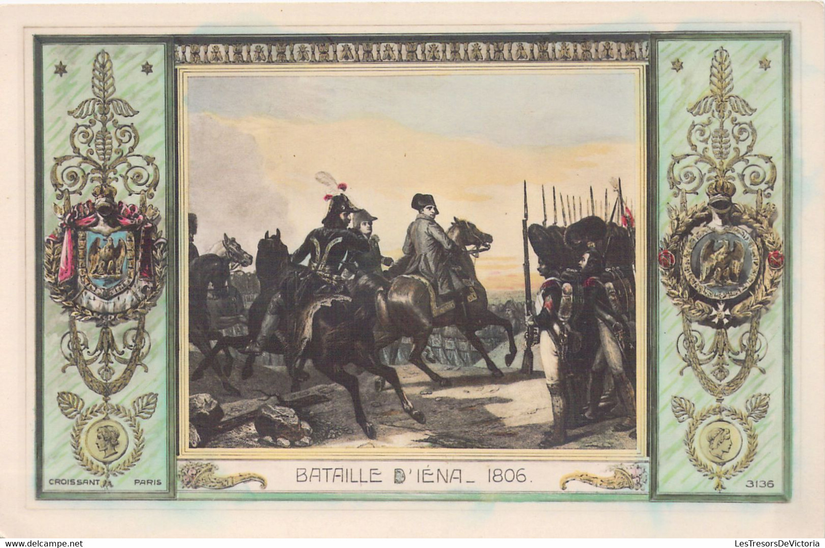 POLITIQUE - Napoléon - La Bataille D'Iéna 1806 - Carte Postale Ancienne - People