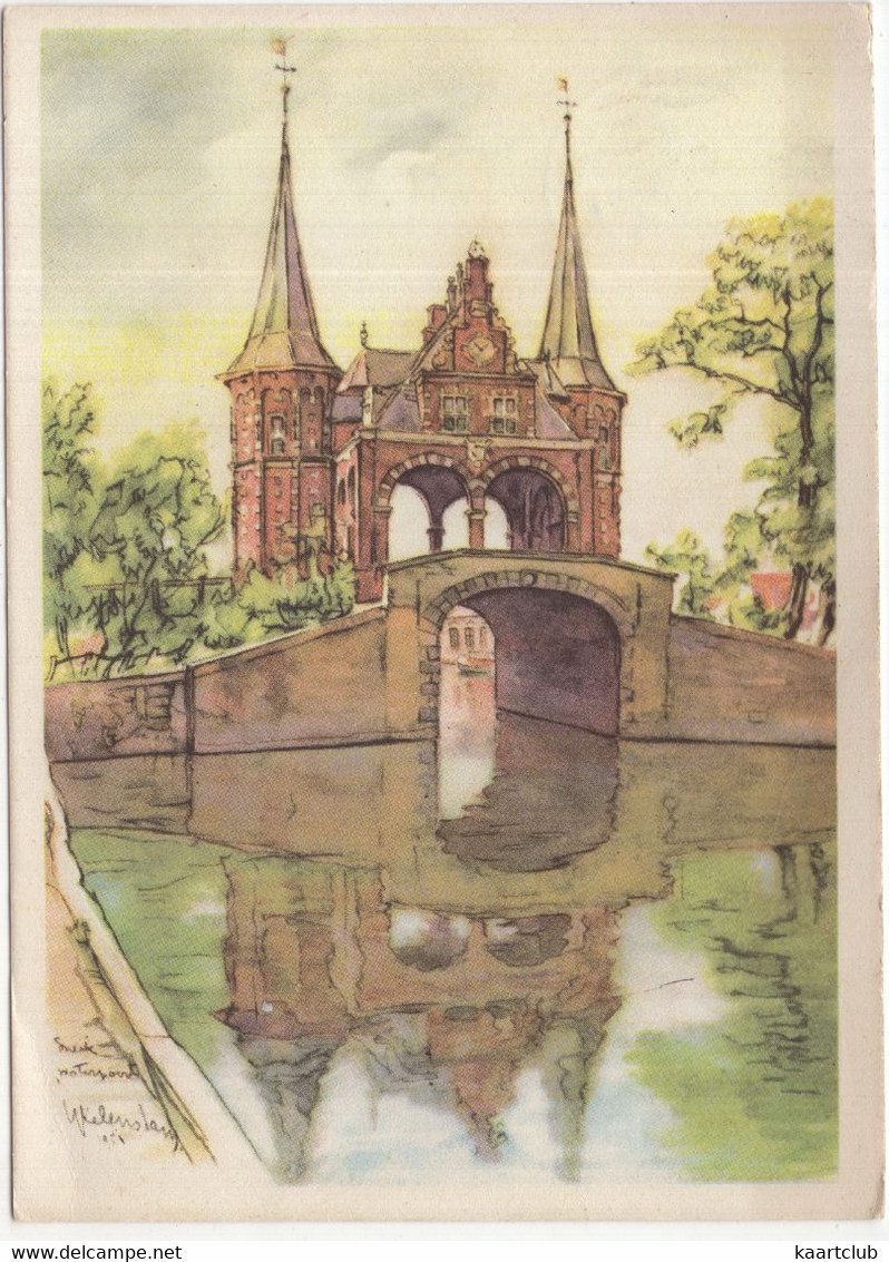 Waterpoort - Sneek - (Nederland/Holland) - 1952 - (Uitg.: Ned. Comité Voor Kinderpostzegels) - Sneek