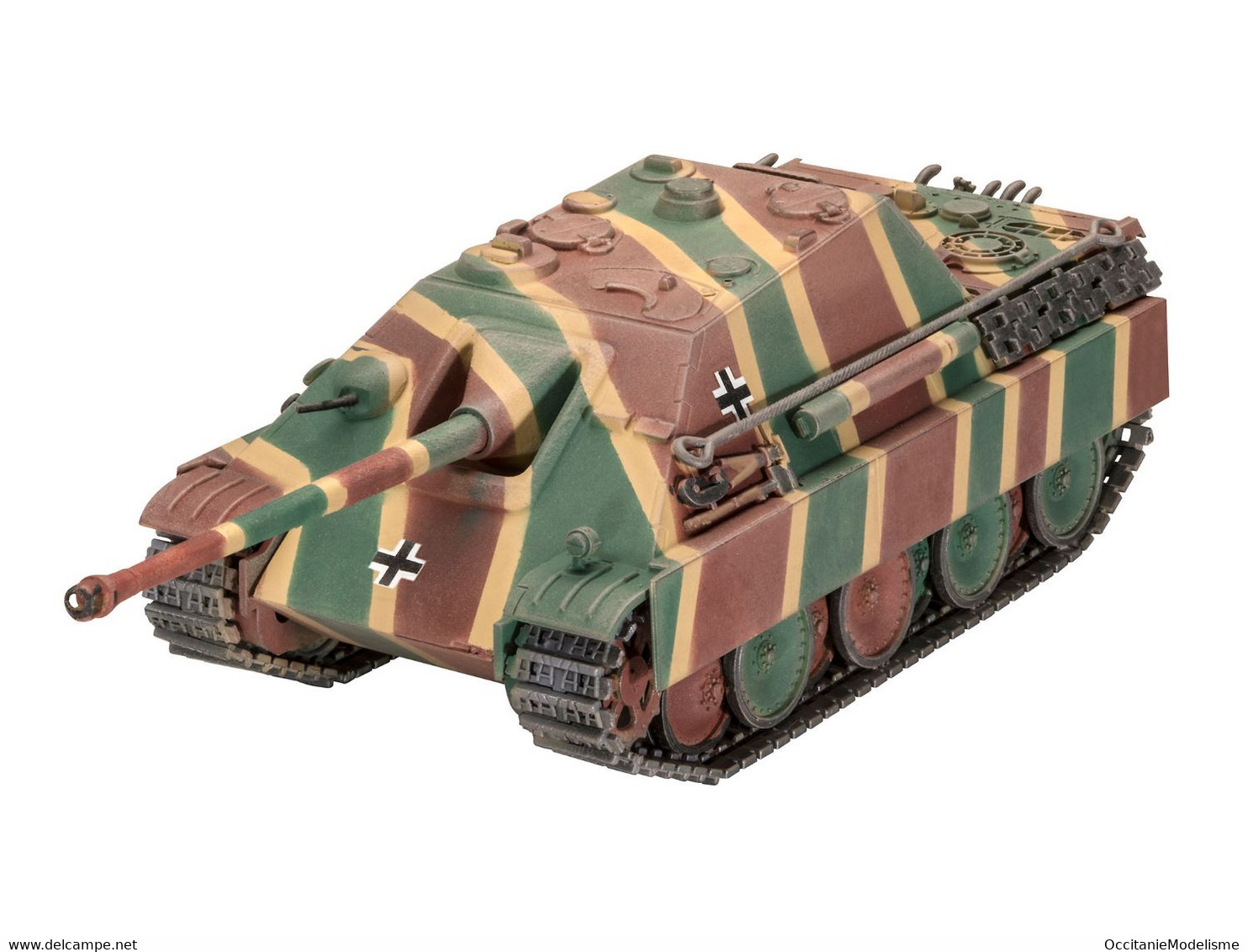 Revell - CHAR Jagdpanther Sd.Kfz.173 Maquette Militaire Kit Plastique Réf. 03327 Neuf NBO 1/72 - Véhicules Militaires