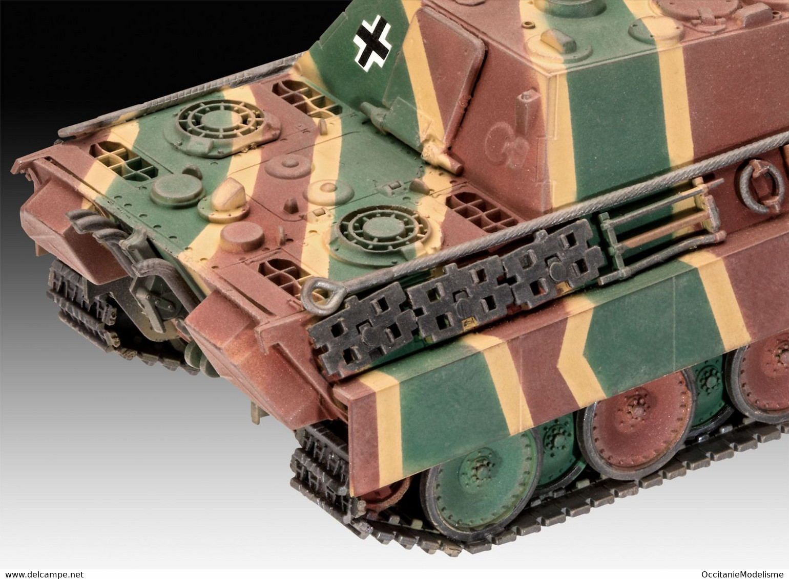 Revell - CHAR Jagdpanther Sd.Kfz.173 Maquette Militaire Kit Plastique Réf. 03327 Neuf NBO 1/72 - Véhicules Militaires