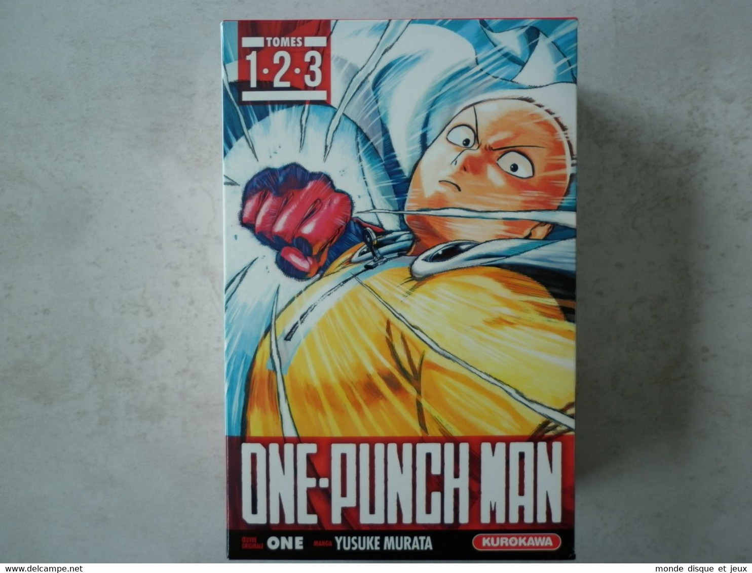 Coffret One-punch Man Manga Tomes 1, 2 Et 3 - Lots De Plusieurs Livres