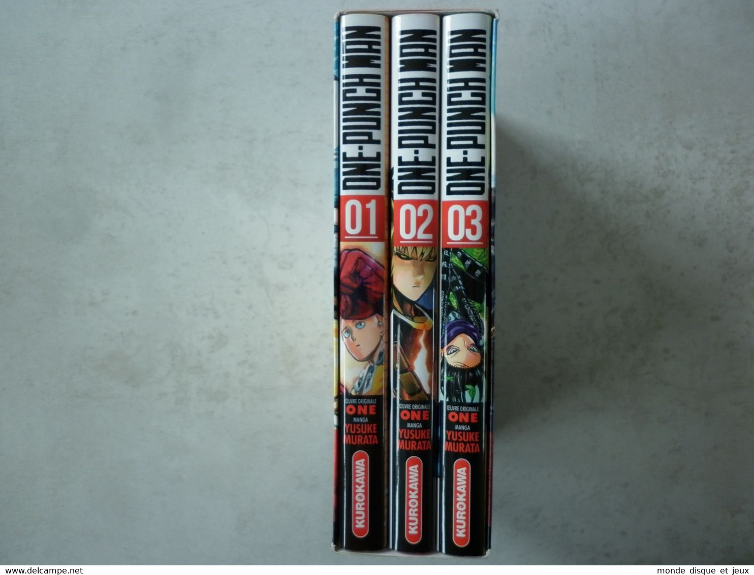 Coffret One-punch Man Manga Tomes 1, 2 Et 3 - Paquete De Libros