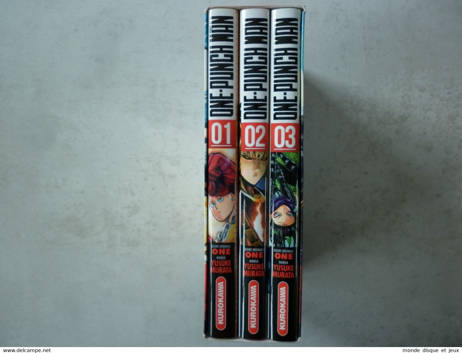 Coffret One-punch Man Manga Tomes 1, 2 Et 3 - Lots De Plusieurs Livres