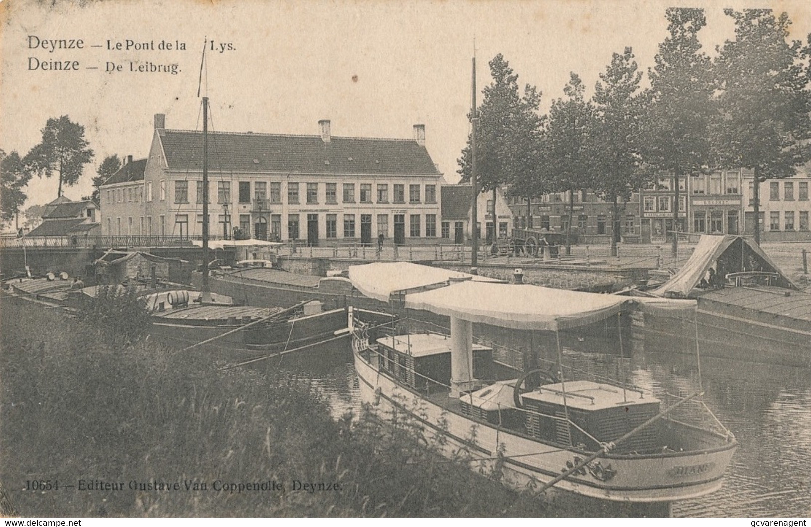 DEINZE     LE PONT DE LA LYS    2 SCANS - Deinze