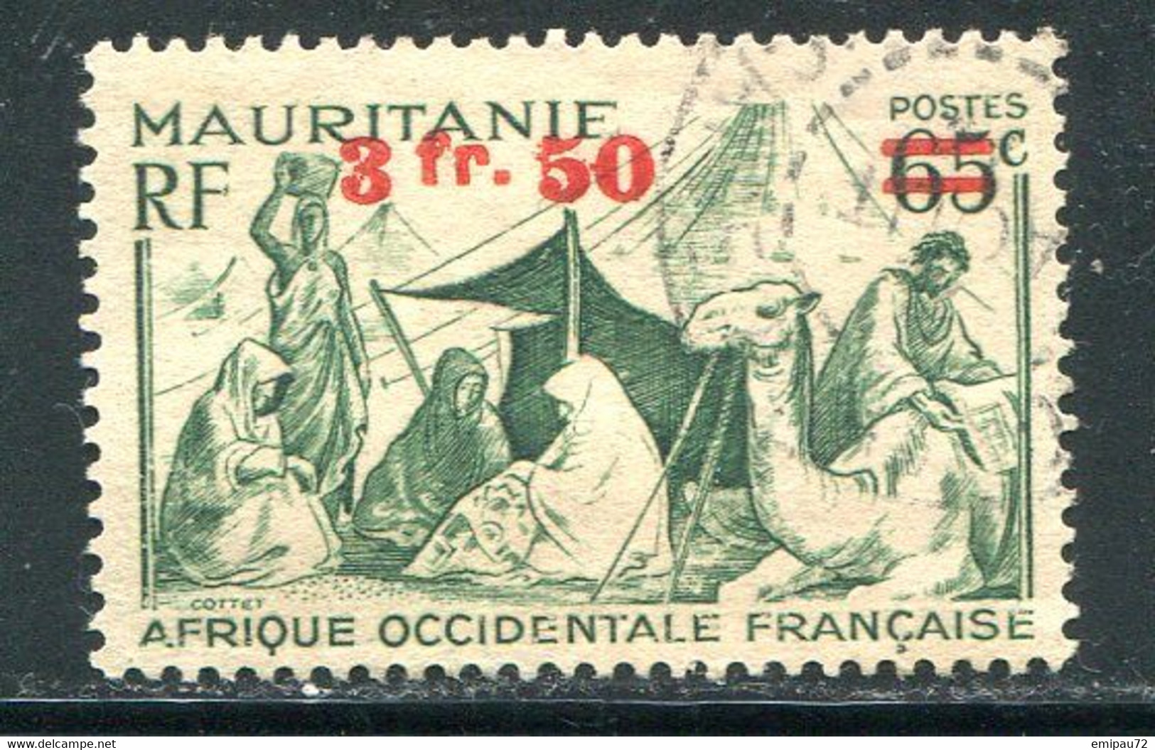 MAURITANIE- Y&T N°133- Oblitéré - Oblitérés