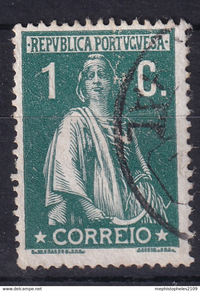 PORTUGAL 1912 - Canceled - Sc# 209 - 1c - Gebruikt