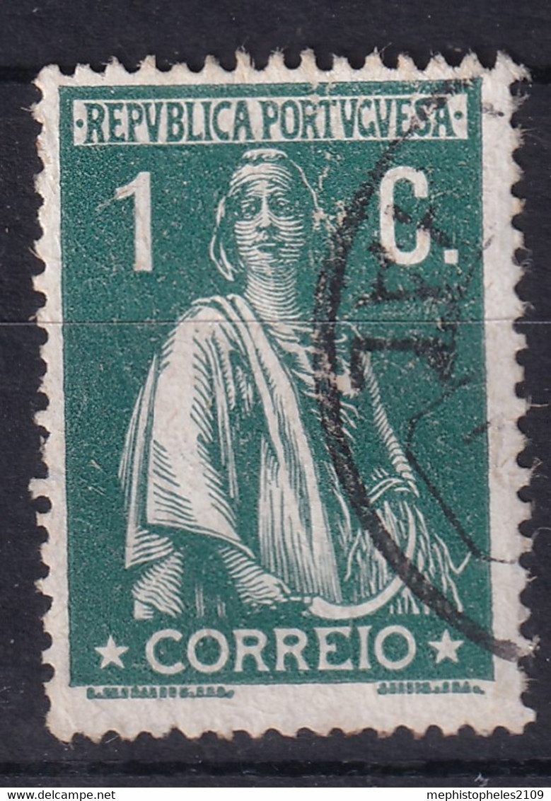 PORTUGAL 1912 - Canceled - Sc# 209 - 1c - Used Stamps