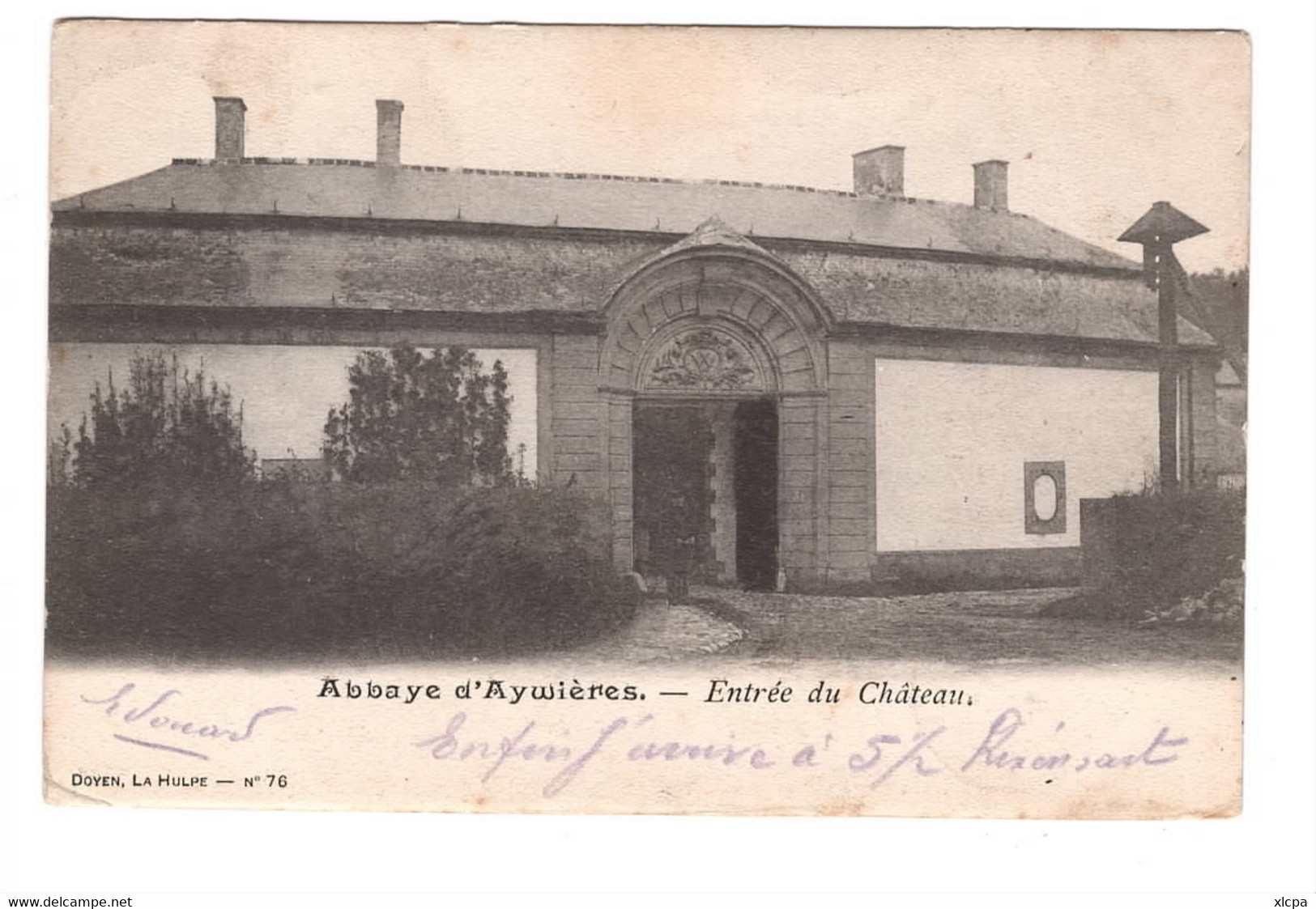 Lasne Abbaye D'Aywières Entrée Du Château - Lasne