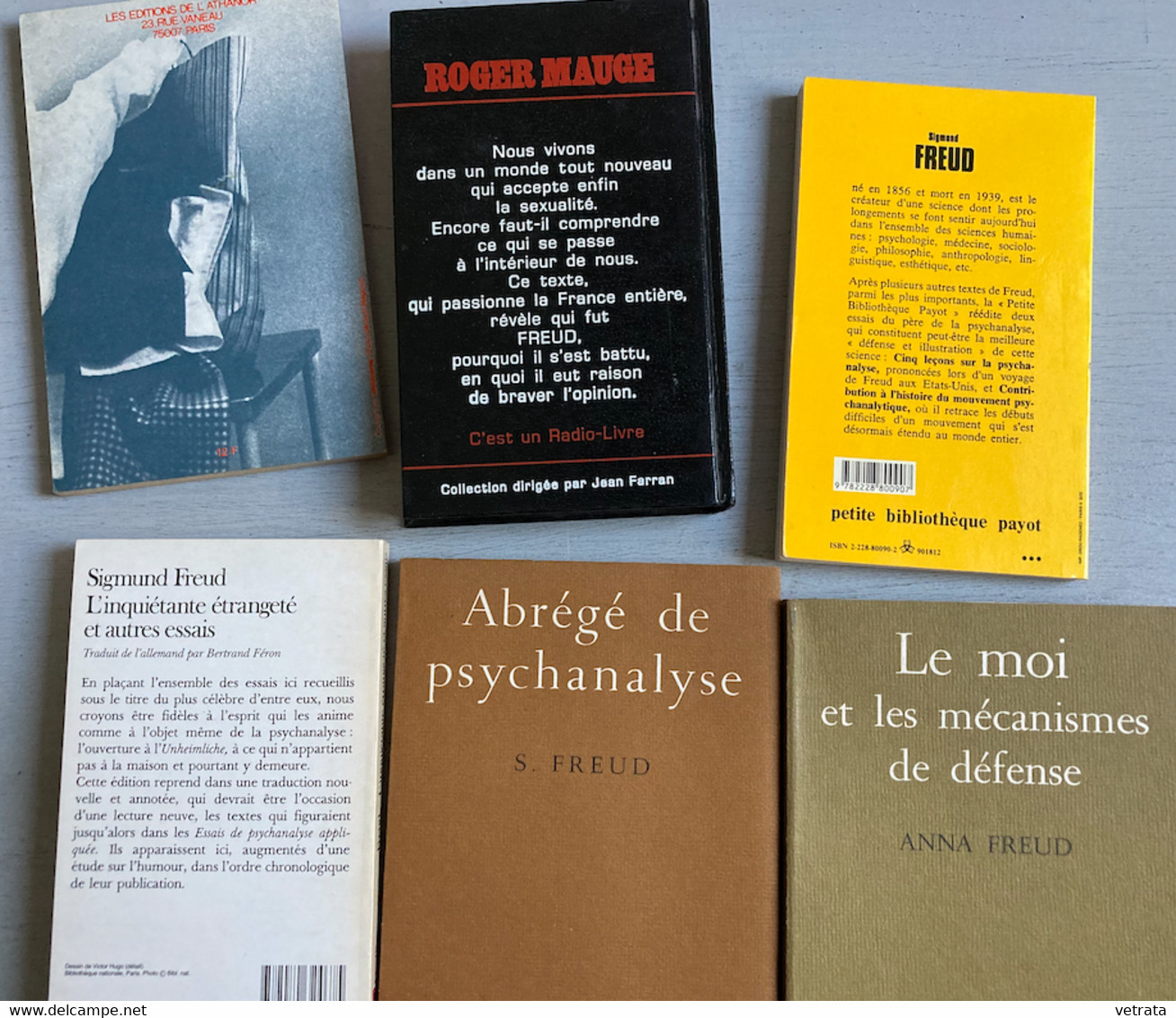 Psychanalyse/Psychiatrie/Freud/Reich : 6 Livres / 2 Revues / 1 Supplément à Libération & 3 Documents Du Nouvel Observate - Lotti E Stock Libri