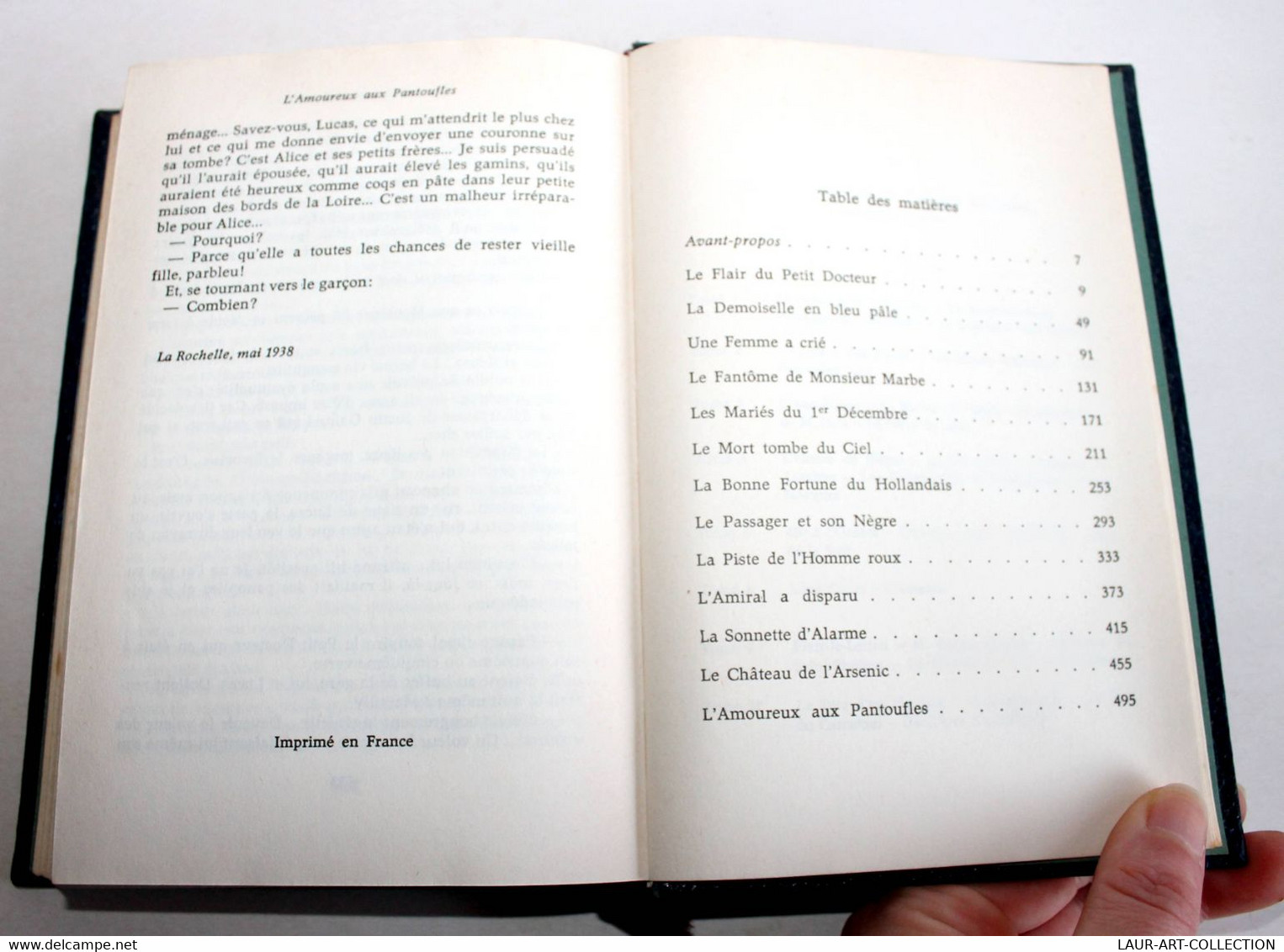 GEORGES SIMENON - OEUVRES COMPLETES, MAIGRET N°VII LE PETIT DOCTEUR + AVANT PROP / ANCIEN LIVRE DE COLLECTION (2301.246) - Simenon