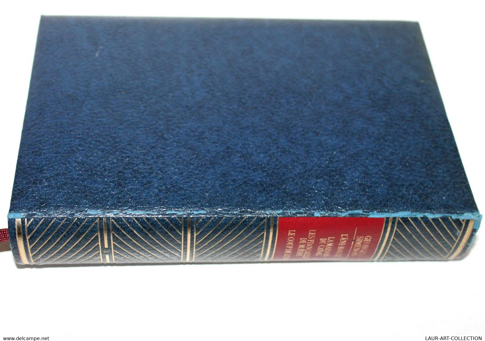 GEORGES SIMENON - OEUVRES COMPLETES N°3 L'ANE ROUGE, MAISON DU CANAL, FIANCAILLE / ANCIEN LIVRE DE COLLECTION (2301.247)